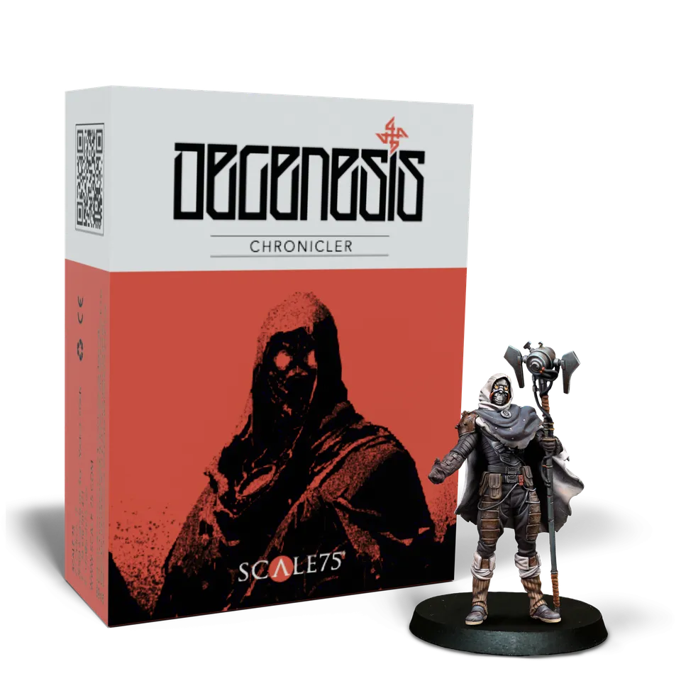 Scale75 Degenesis Chronicler figurka 75 mm nemalovaná resin