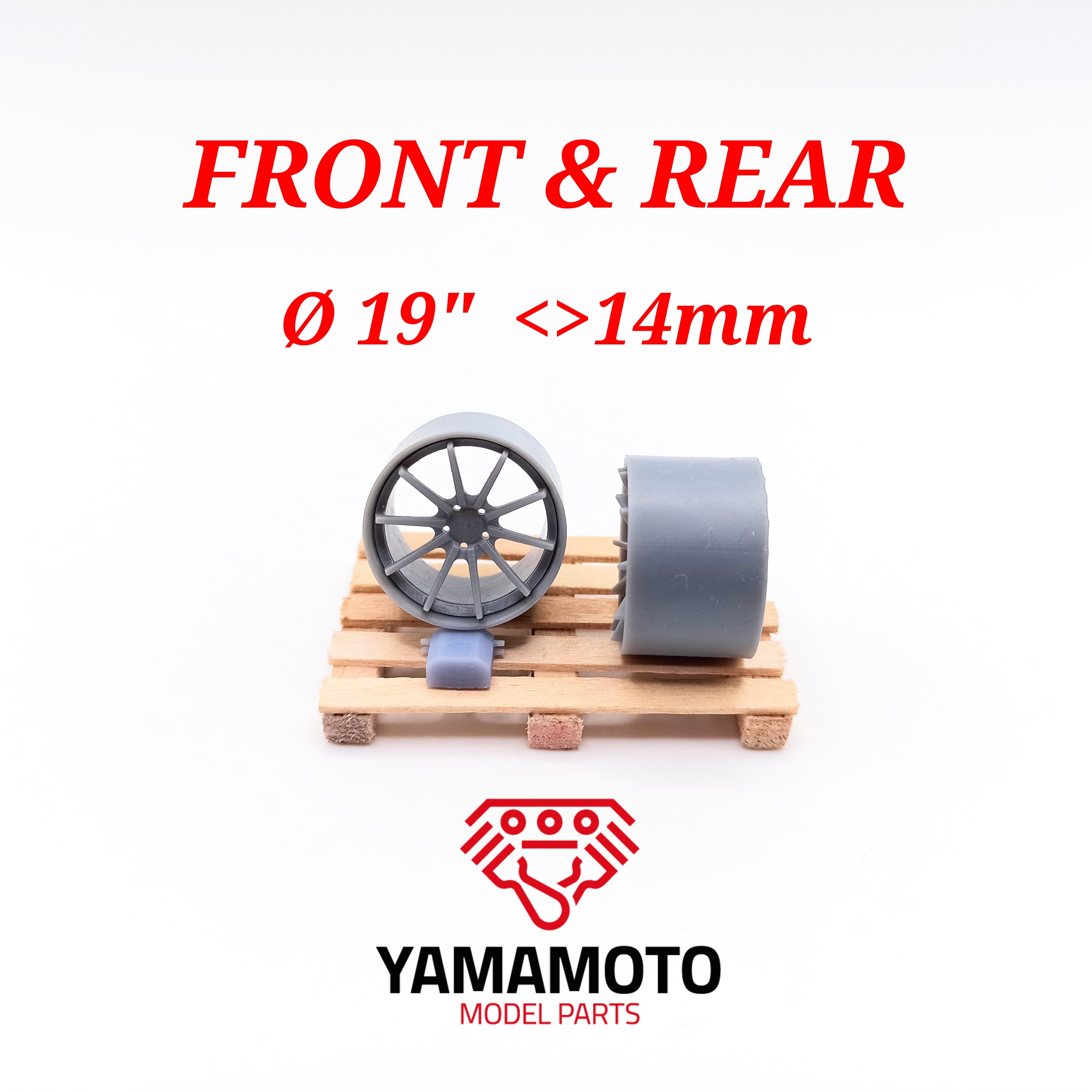 Yamamoto Ferrada FR4 19 kola disky resin pro modely