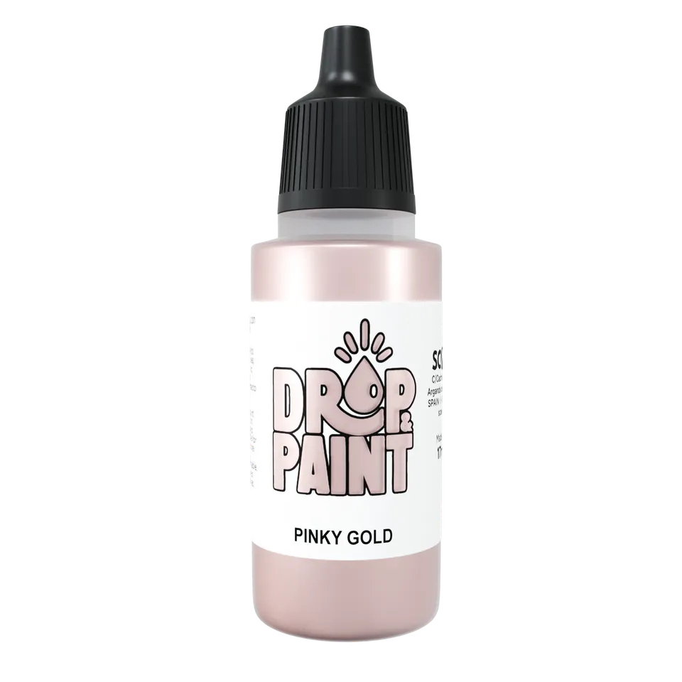 Scale75 Metal N Alchemy Pinky Gold metalická barva 17 ml