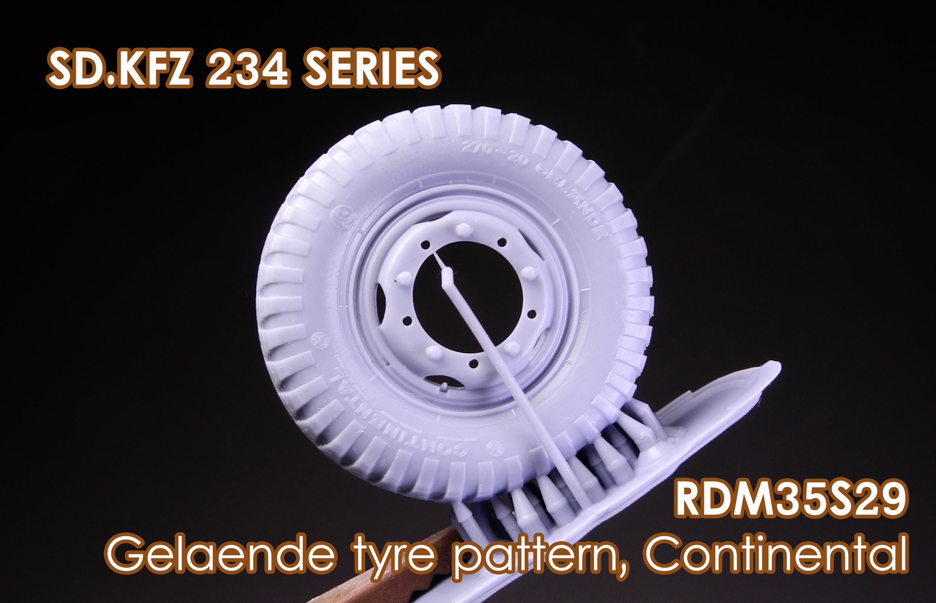 Rado Miniatures RDM35S29 kola Continental 1/35 Sd.Kfz.234