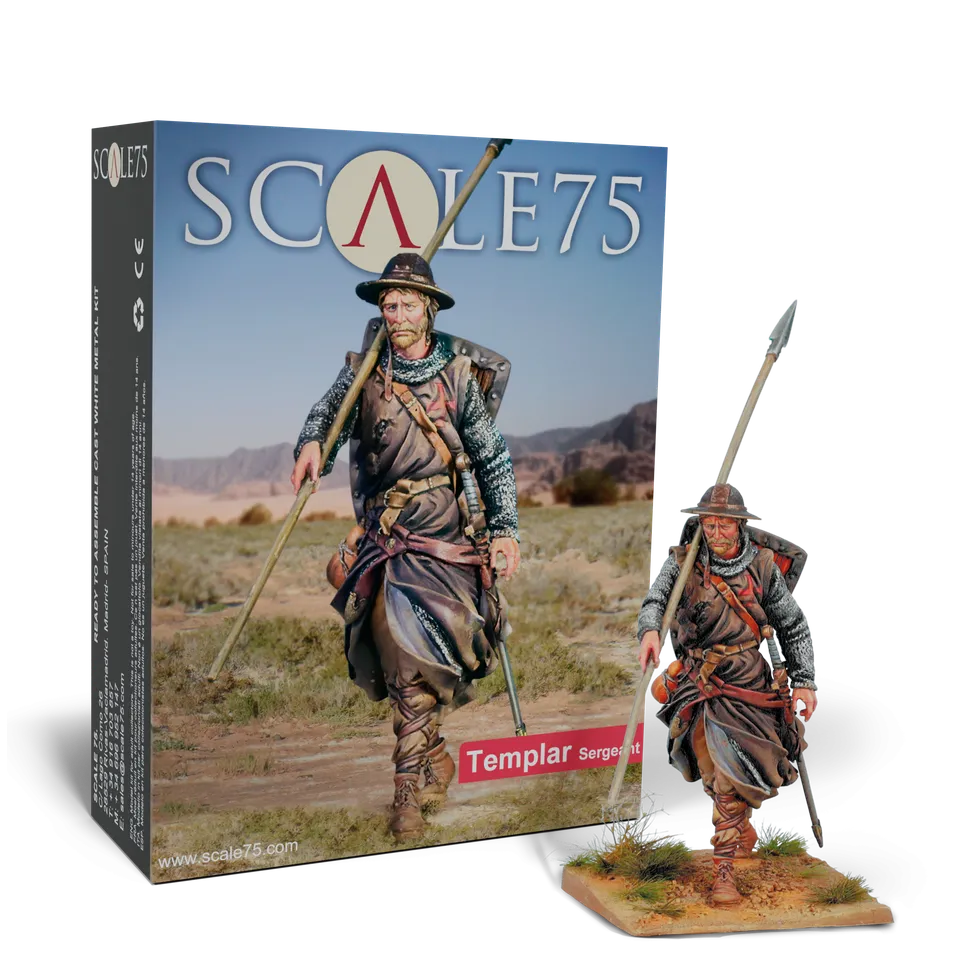 Scale75 Sergeant Templar středověká figurka resinová