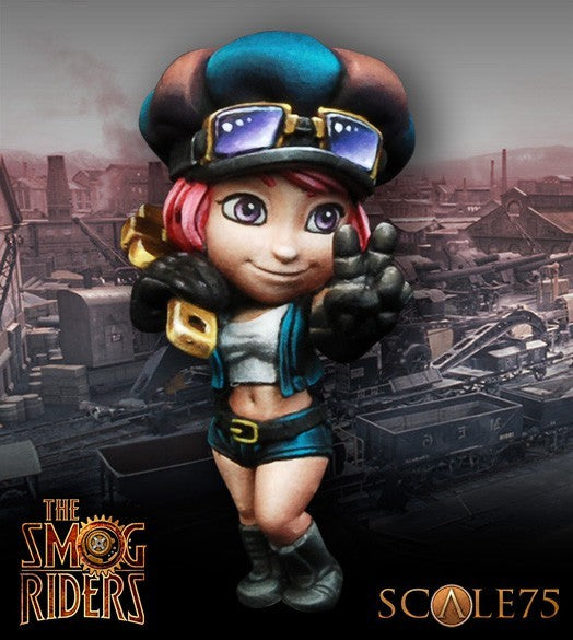 Scale75 Smog Riders Patty Wrench chibi figurka 35 mm