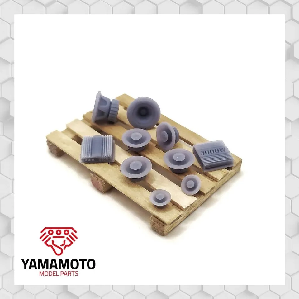 Yamamoto Model Parts Car Audio Set audio díl na model