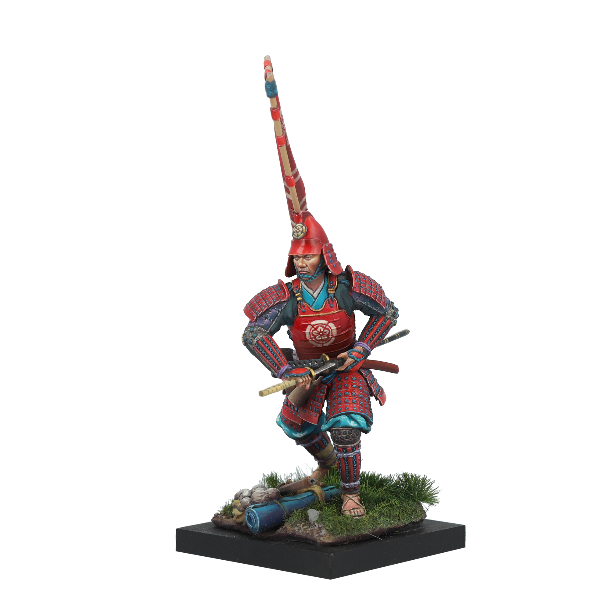Scale75 Nobunaga Warrior figurka 75 mm kov nenabarvená