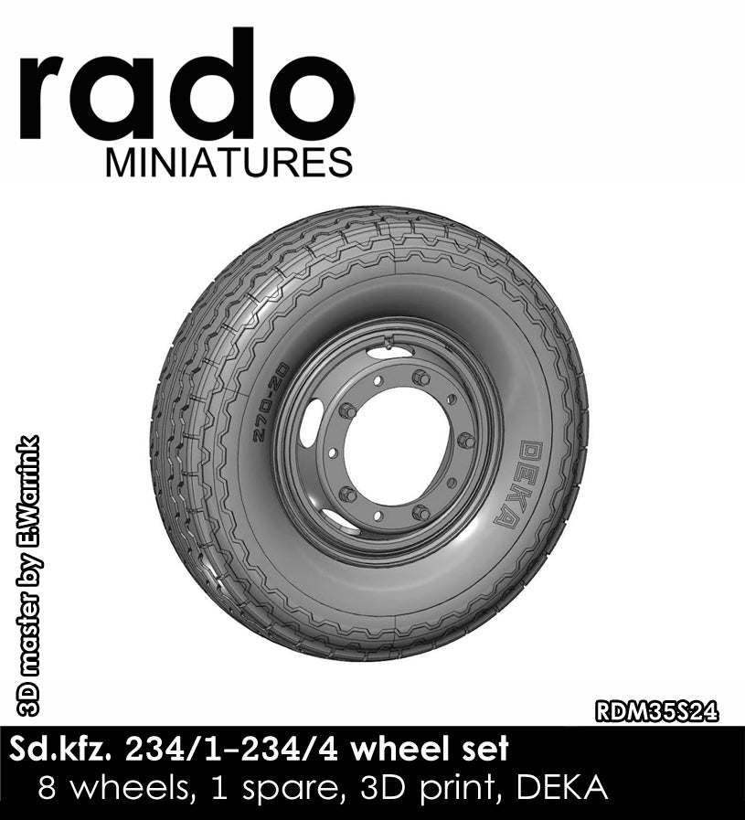 Rado Miniatures RDM35S24 kola Sd.Kfz.234 Puma 1/35