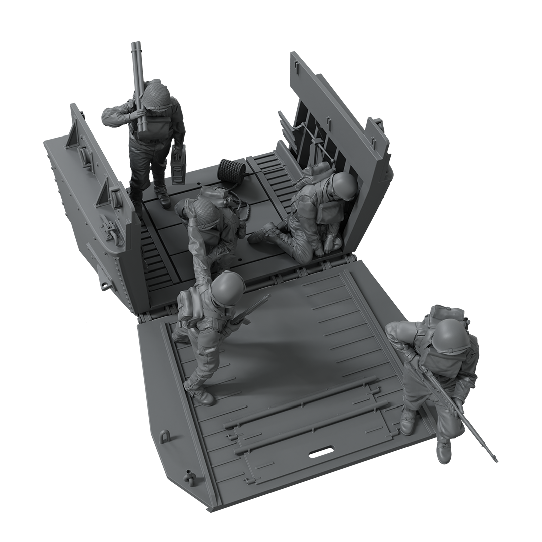 Scale75 The Landing D-Day diorama 1/35 5 figurek