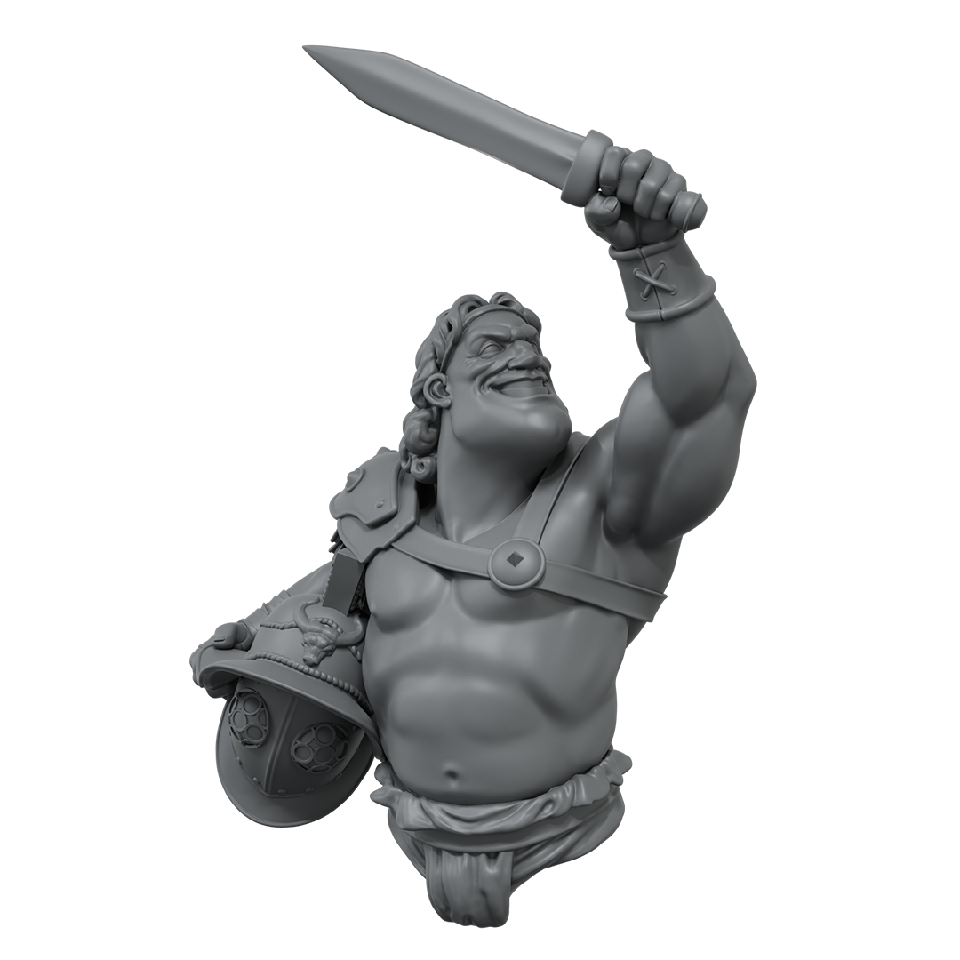 Scale75 Gladiator busta 1/12 resin nenabarvená