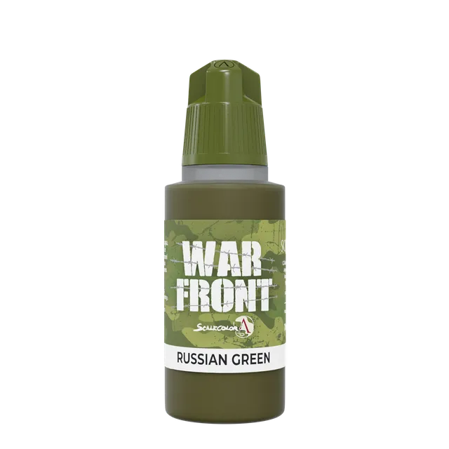 Scale75 Warfront Russian Green barva 17 ml matná