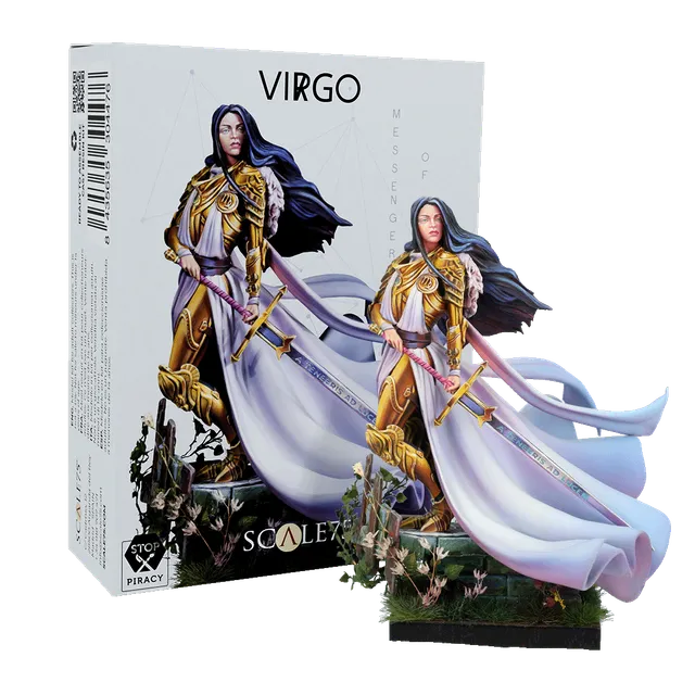 Scale75 Zodiac Virgo resinová figurka nenabarvená