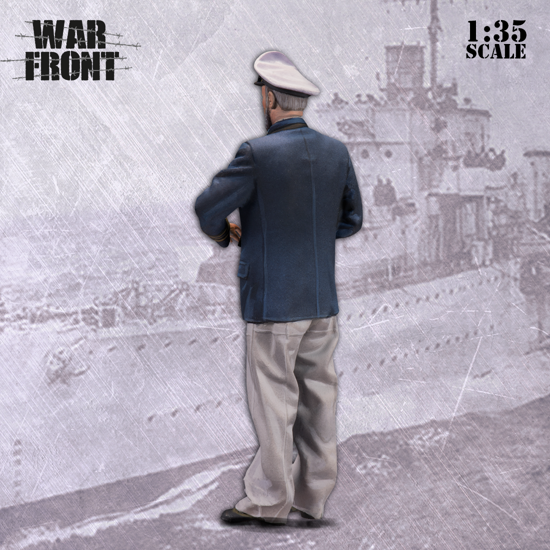 Scale75 Warfront U-Boat Commander figurka 1/35 resin