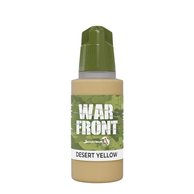 Scale75 Warfront Desert Yellow akrylová barva 17 ml