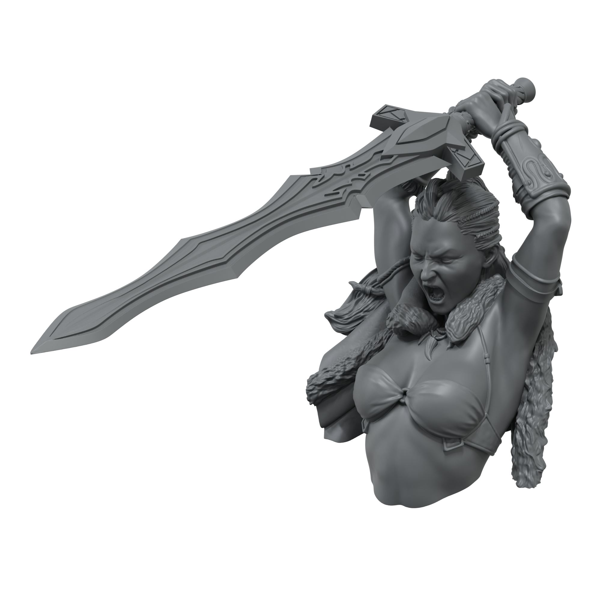 Scale75 Run Thaal Dragon Fury busta 1/10 resin