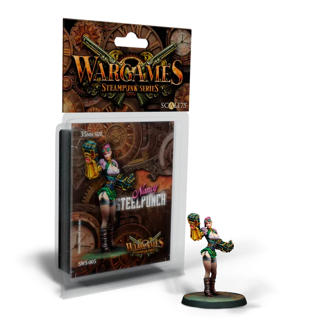 Scale75 Nancy Steelpunch 35mm steampunk figurka kovová