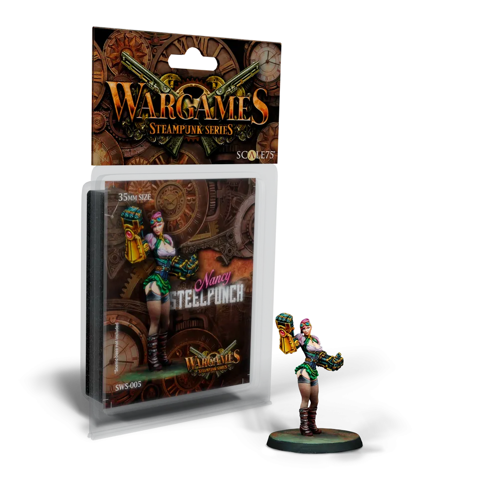 Scale75 Nancy Steelpunch 35mm steampunk figurka kovová