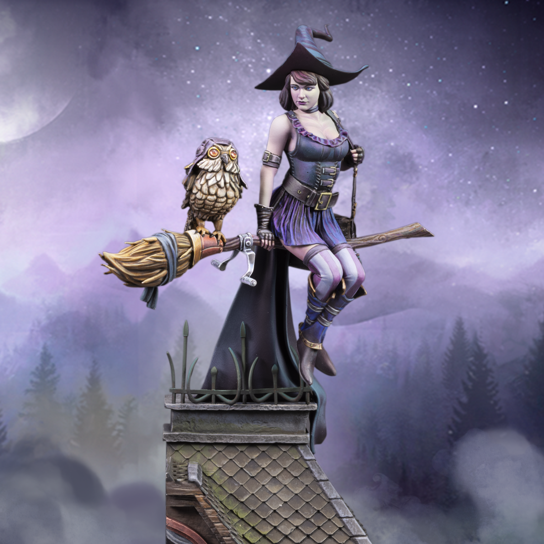 Scale75 Heather Crowley figurka 75 mm resin čarodějnice
