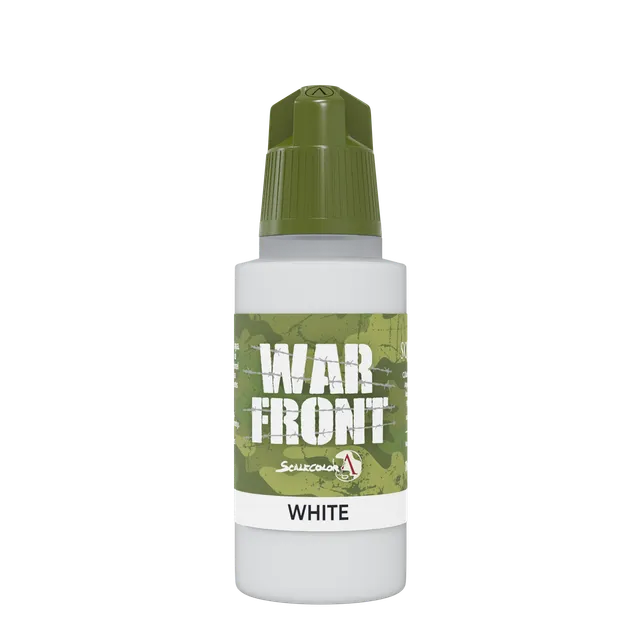 Scale75 Warfront White akrylová barva 17 ml matná