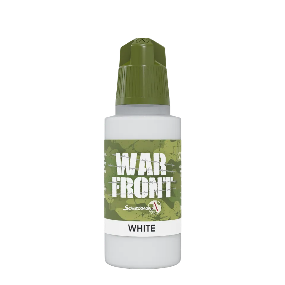 Scale75 Warfront White akrylová barva 17 ml matná