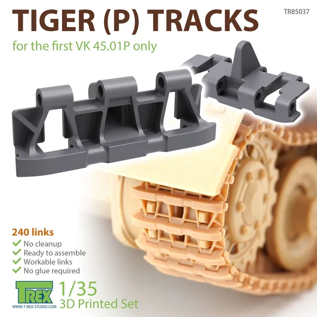 T-Rex Studio TR85036 pásy 1/35 Tiger P VK 45.01P