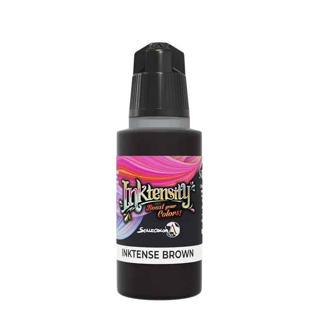 Scale75 Inktensity Inktense Brown inkoust 17 ml satén