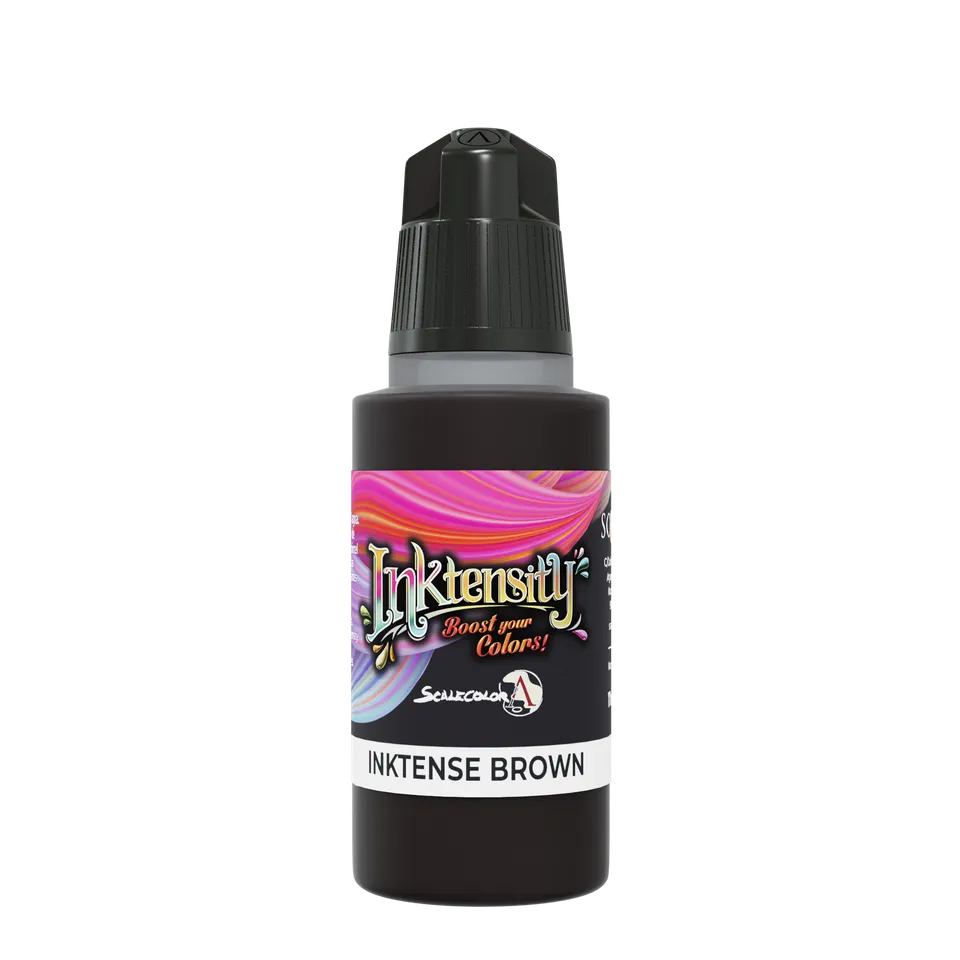 Scale75 Inktensity Inktense Brown inkoust 17 ml satén