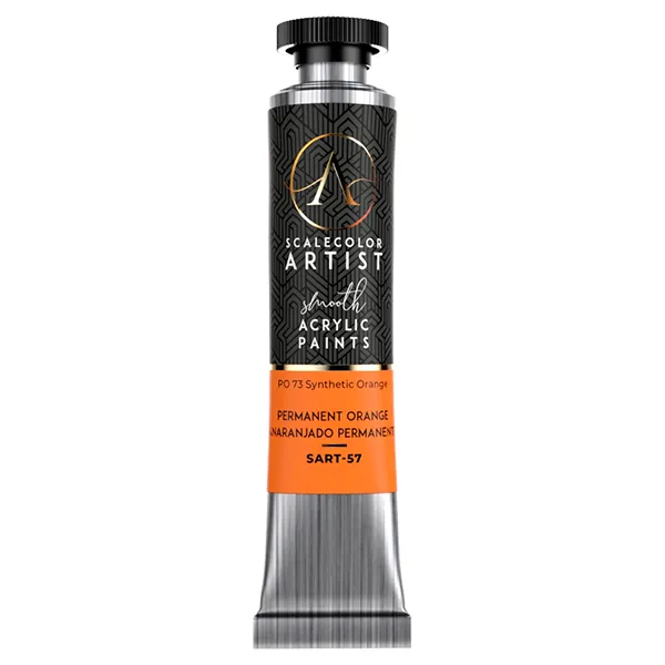 Scale75 Artist Permanent Orange akrylová barva 20 ml oranžová