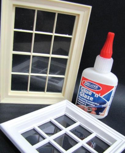 Deluxe Materials Glue n Glaze lepidlo na okna 50 ml čiré