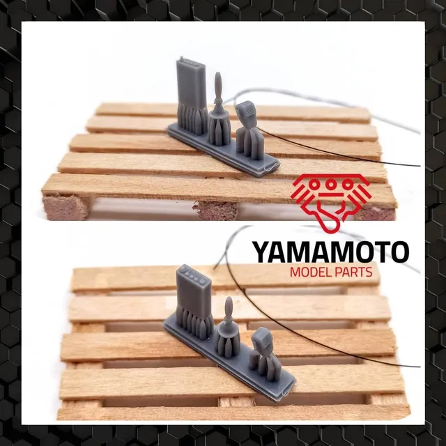 Yamamoto Model Parts CB Radio resinový doplněk