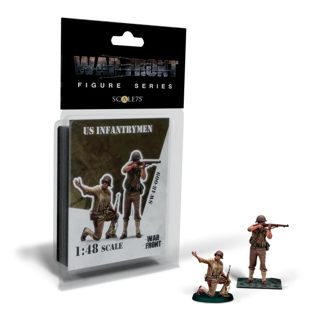 Scale75 Warfront US Infantrymen figurka 1/48 nenabarvená