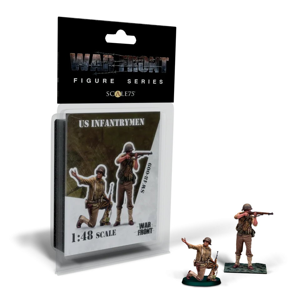 Scale75 Warfront US Infantrymen figurka 1/48 nenabarvená