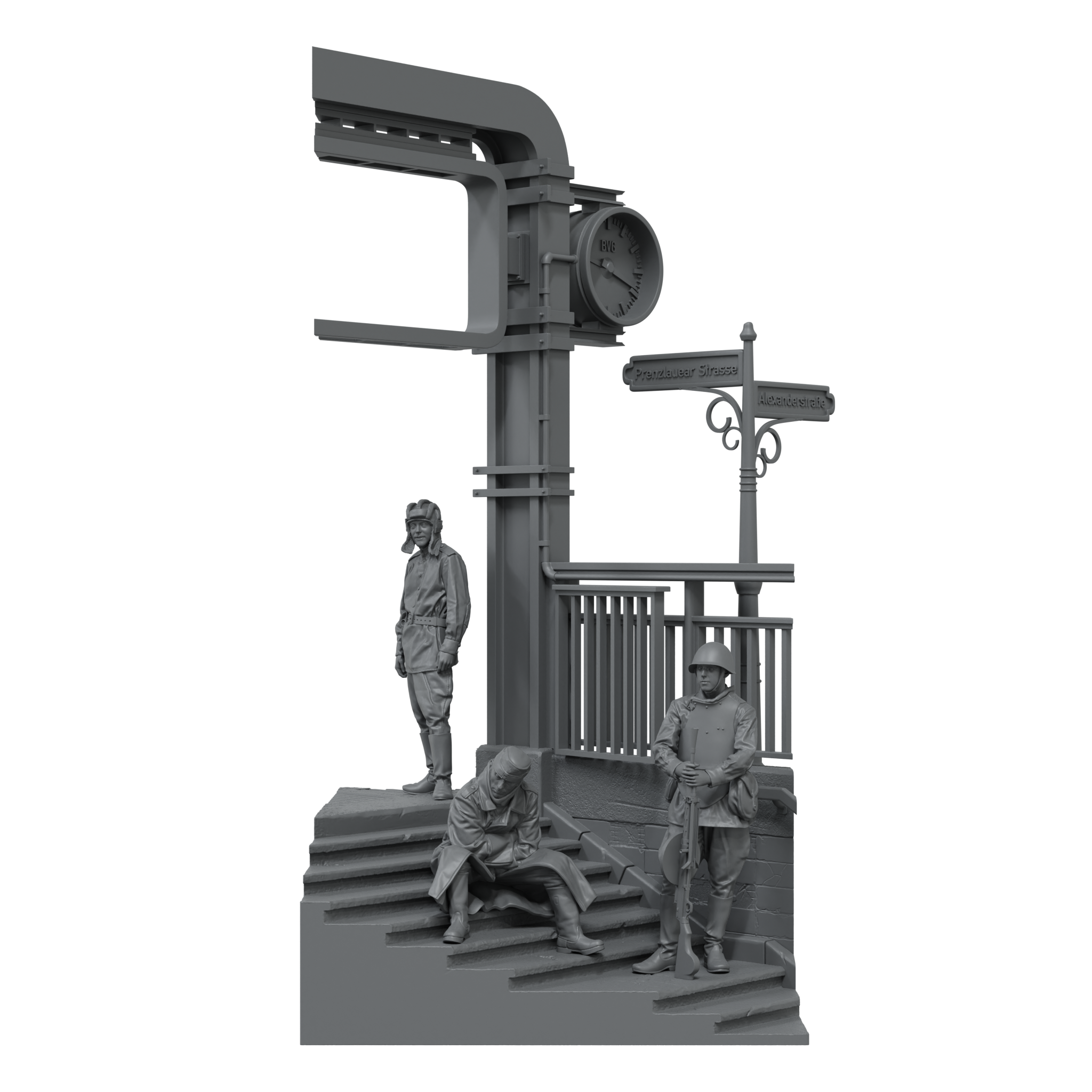 Scale75 Warfront Downfall Berlin 1945 figurka 1/35 resinová