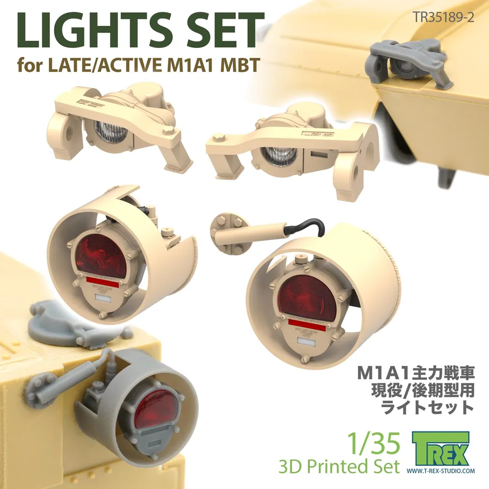 T-Rex Studio TR35189-2 světla M1A1 1/35 sada