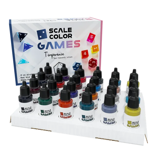 Scale75 Scalecolor Temperance sada barev 24x17 ml herní
