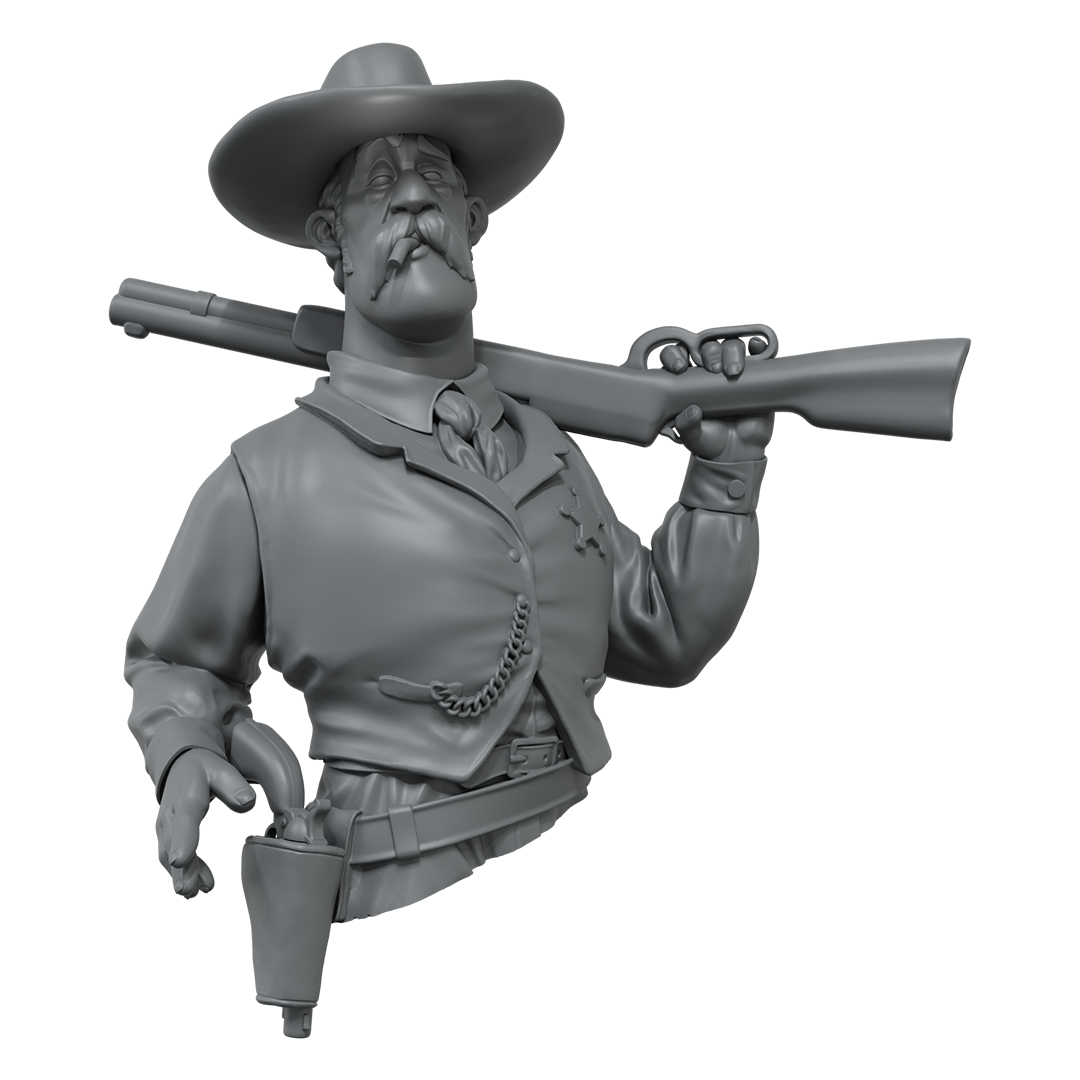 Scale75 Marshal figurka Wild West nenabarvená resin