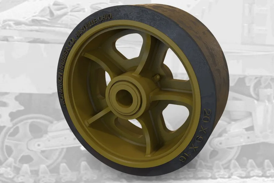 Fury Models F35022 M3 Lee Sherman kola Open Spoke 1:35