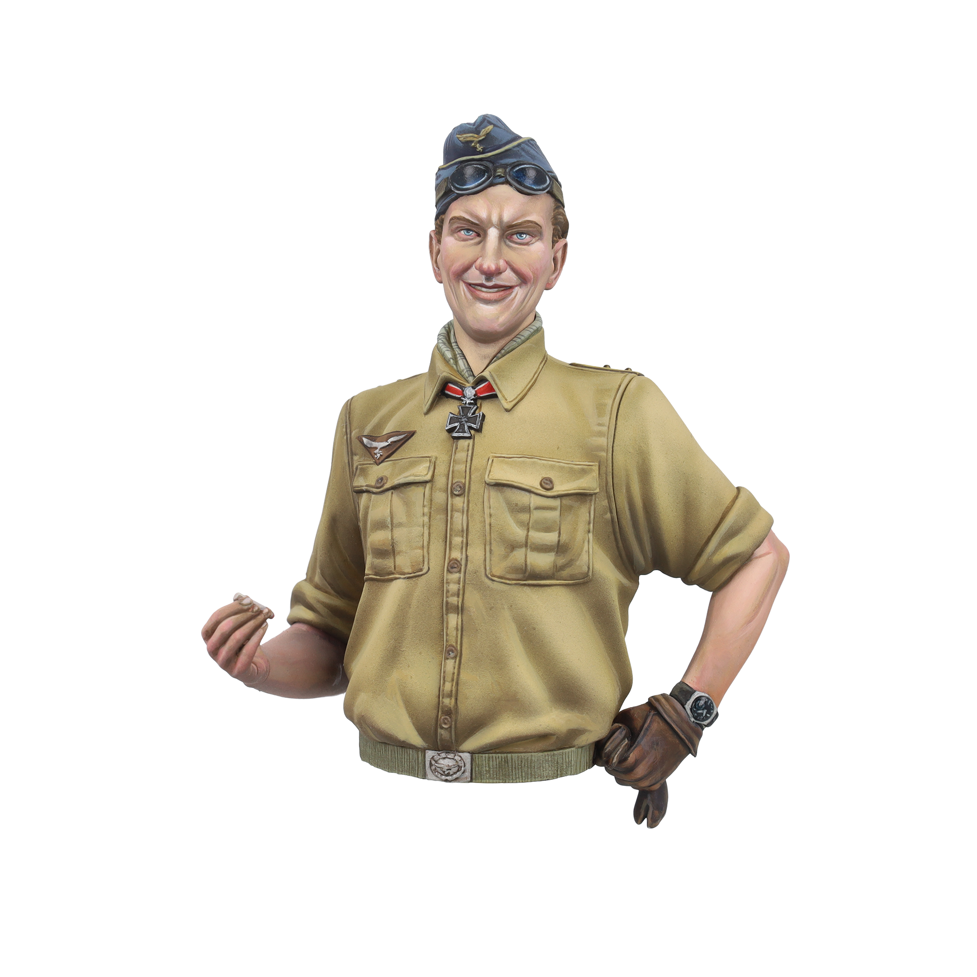 Scale75 Warfront Hans-Joachim Marseille busta nenabarvená