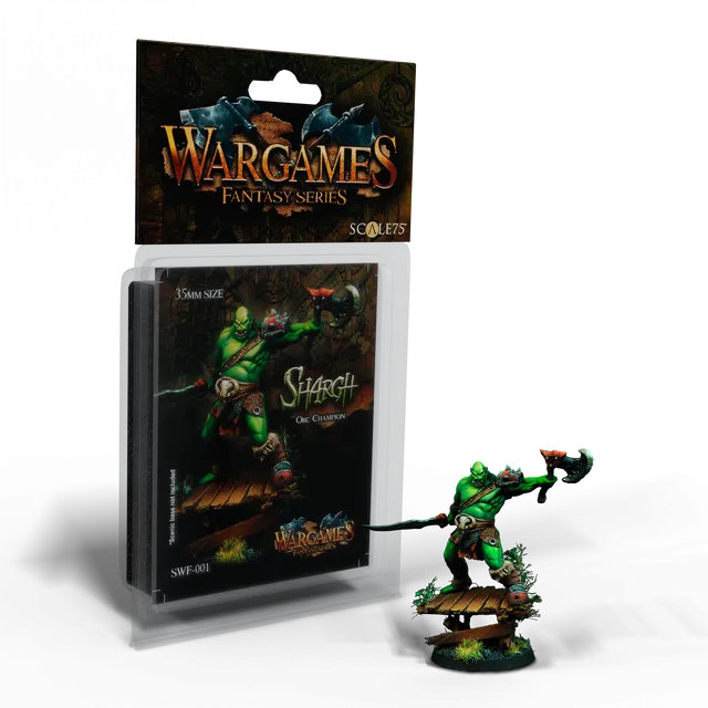 Scale75 Shargh Orc Champion 35mm miniatura resin