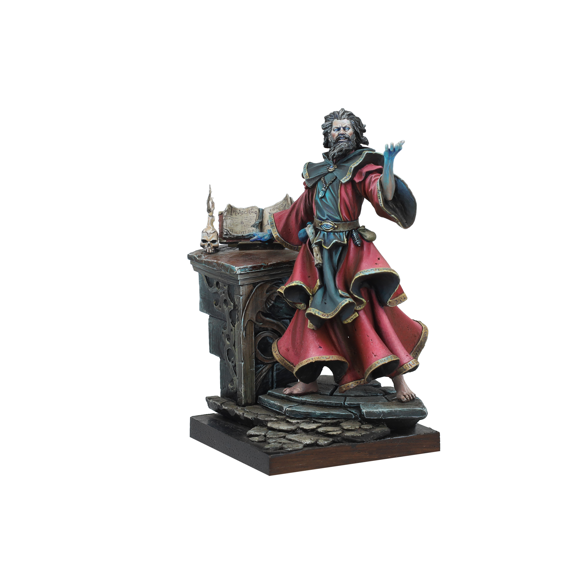 Scale75 Scaleworld Invocatio figurka 75 mm bílý kov