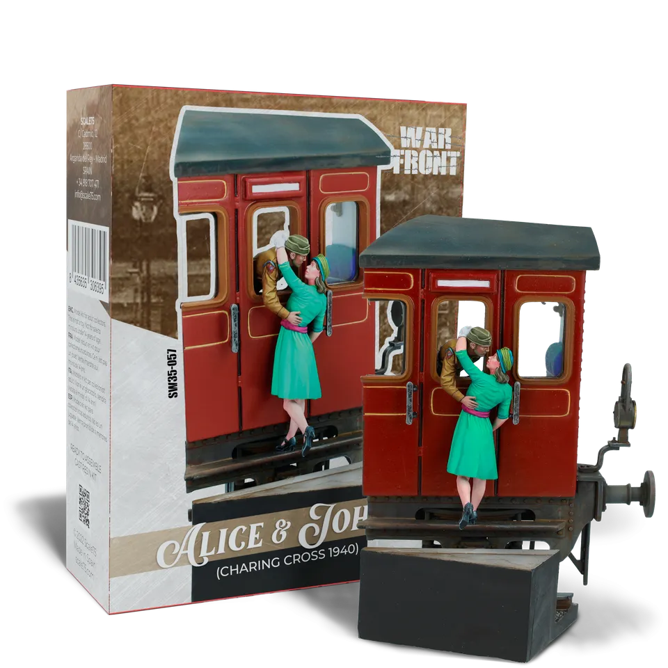 Scale75 Warfront Charing Cross 1940 Alice and Johnny figurka 1/35