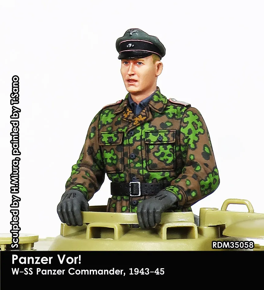 Rado Miniatures RDM35058 figurka velitel Waffen-SS 1/35