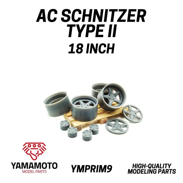 Yamamoto AC Schnitzer Type II 18 kola resin sada disků
