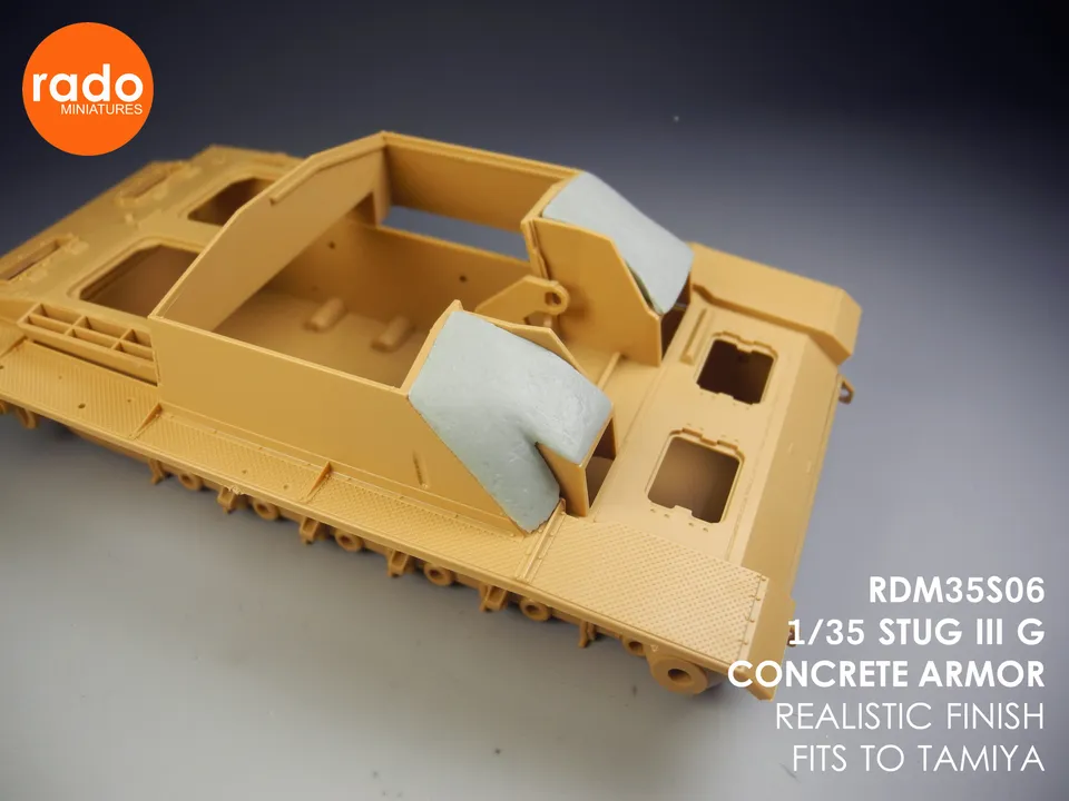 Rado Miniatures RDM35S06 pancíř 1/35 StuG III betonový