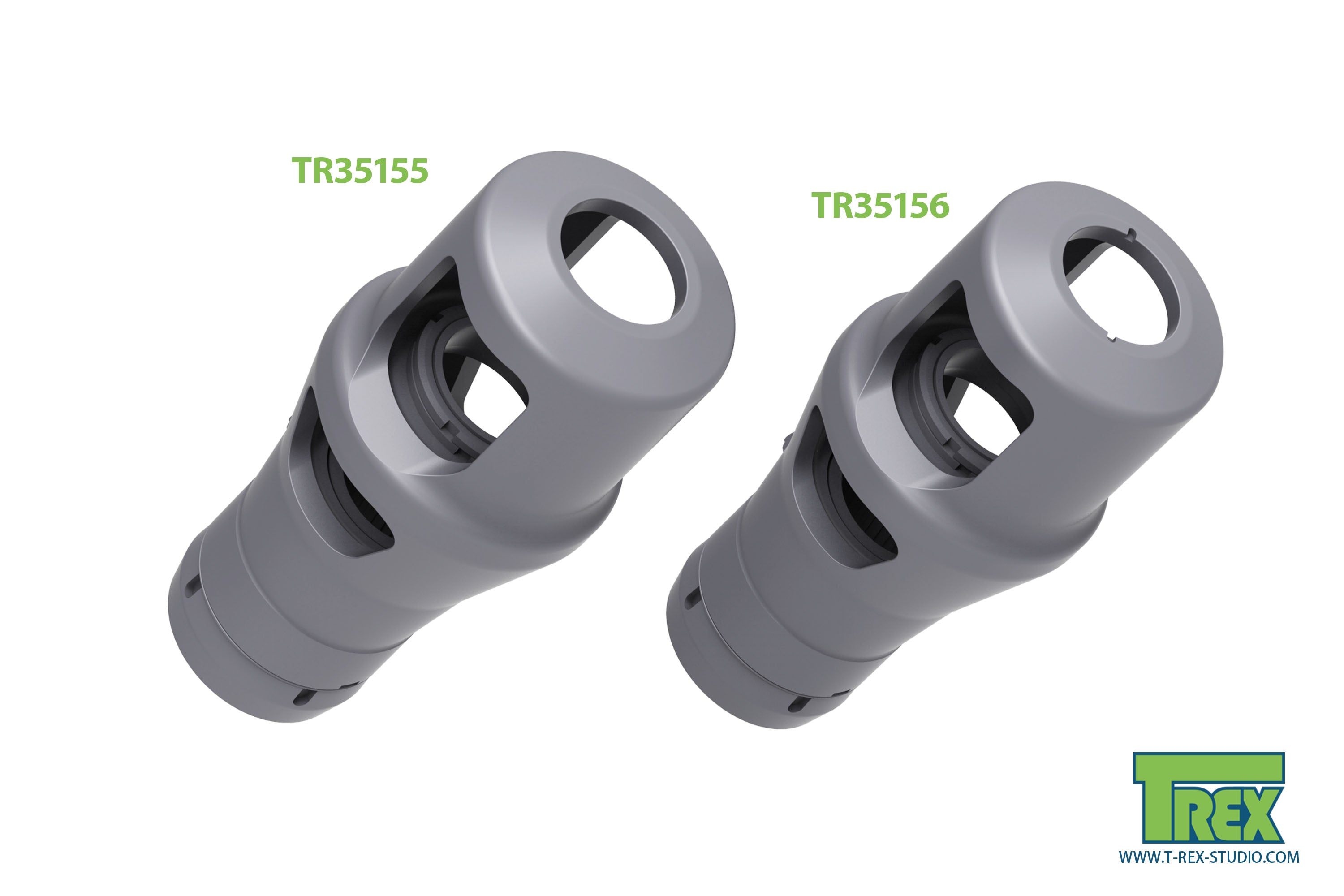 T-Rex Studio TR35155 úsťová brzda 1/35 88mm KwK pozdní 4ks