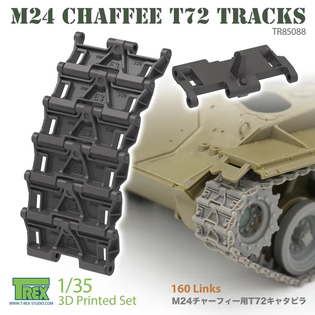 T-Rex Studio TR85088 pásy M24 Chaffee T72 1/35