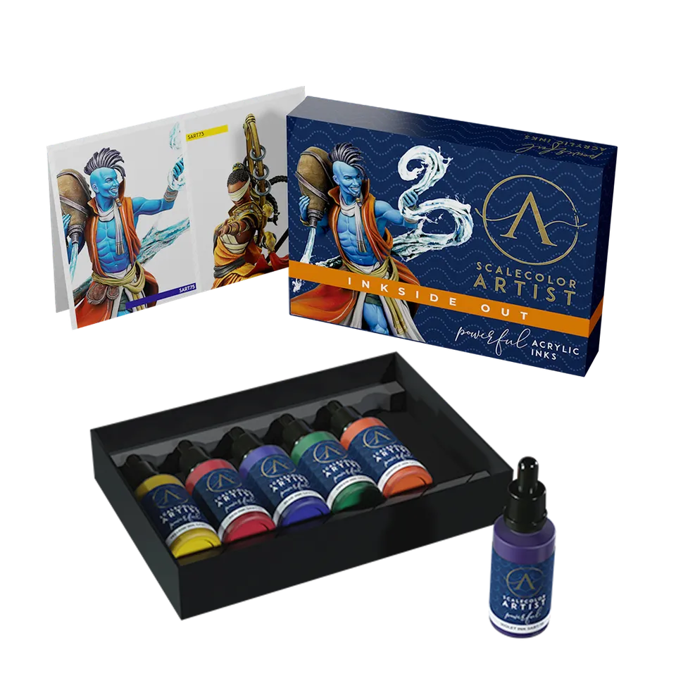 Scale75 Scalecolor Artist Inkside Out sada barev inkousty