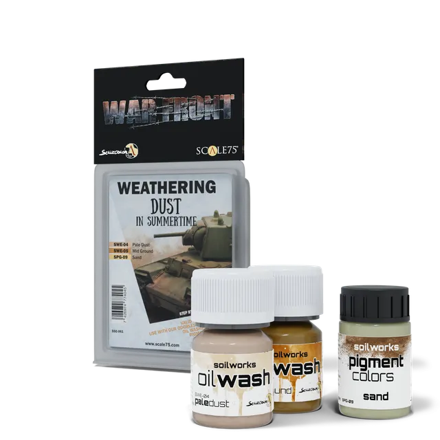 Scale75 Warfront Dust in Summertime set 3ks patina