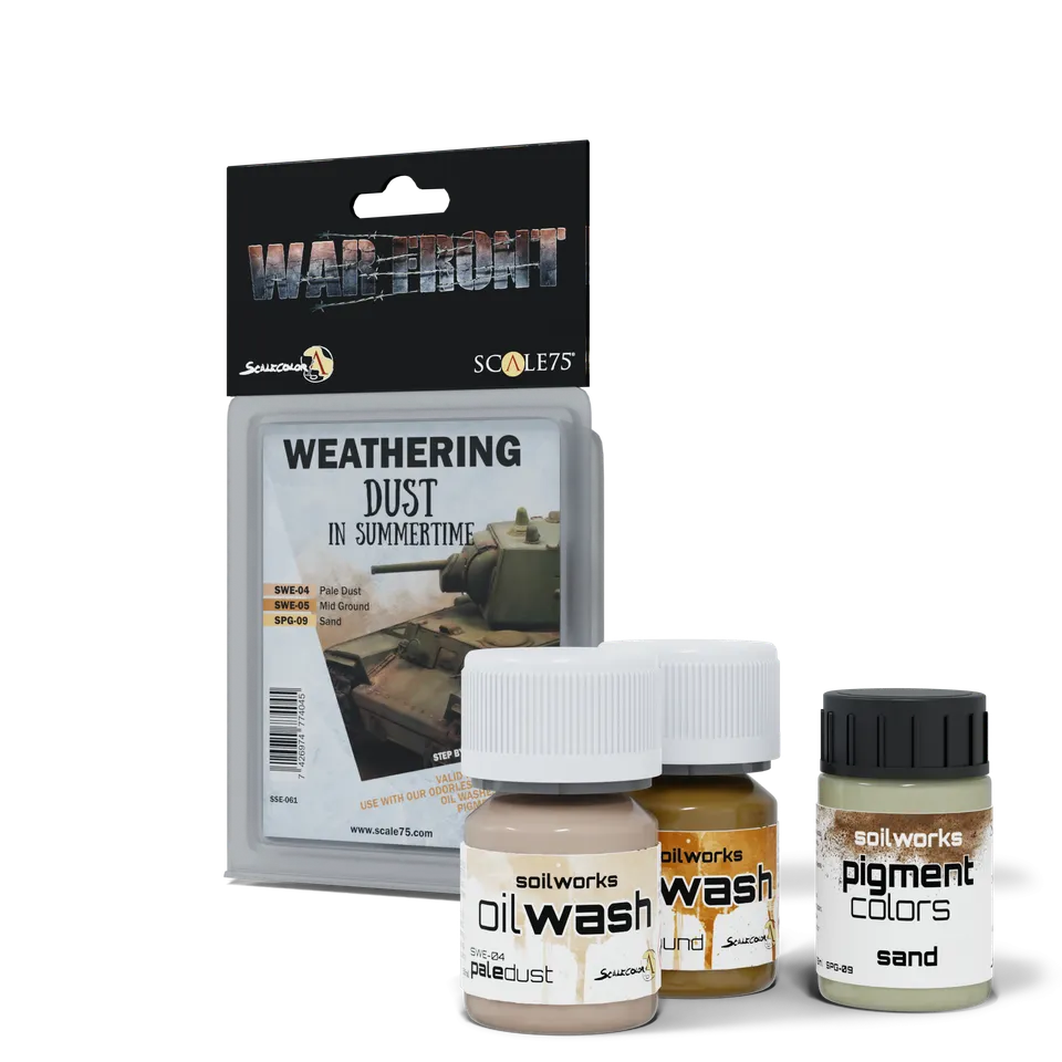 Scale75 Warfront Dust in Summertime set 3ks patina