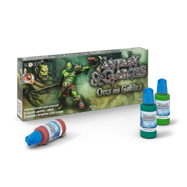 Scale75 Fantasy Orcs and Goblins sada zelených barev