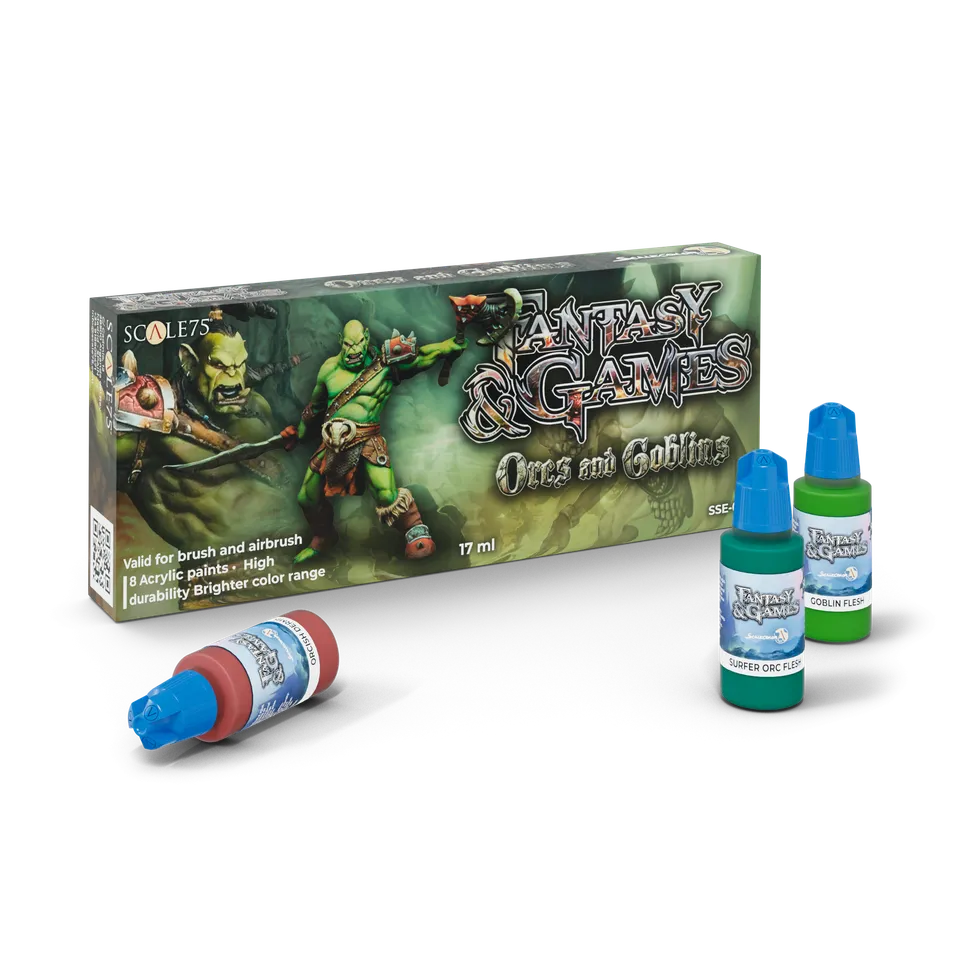 Scale75 Fantasy Orcs and Goblins sada zelených barev