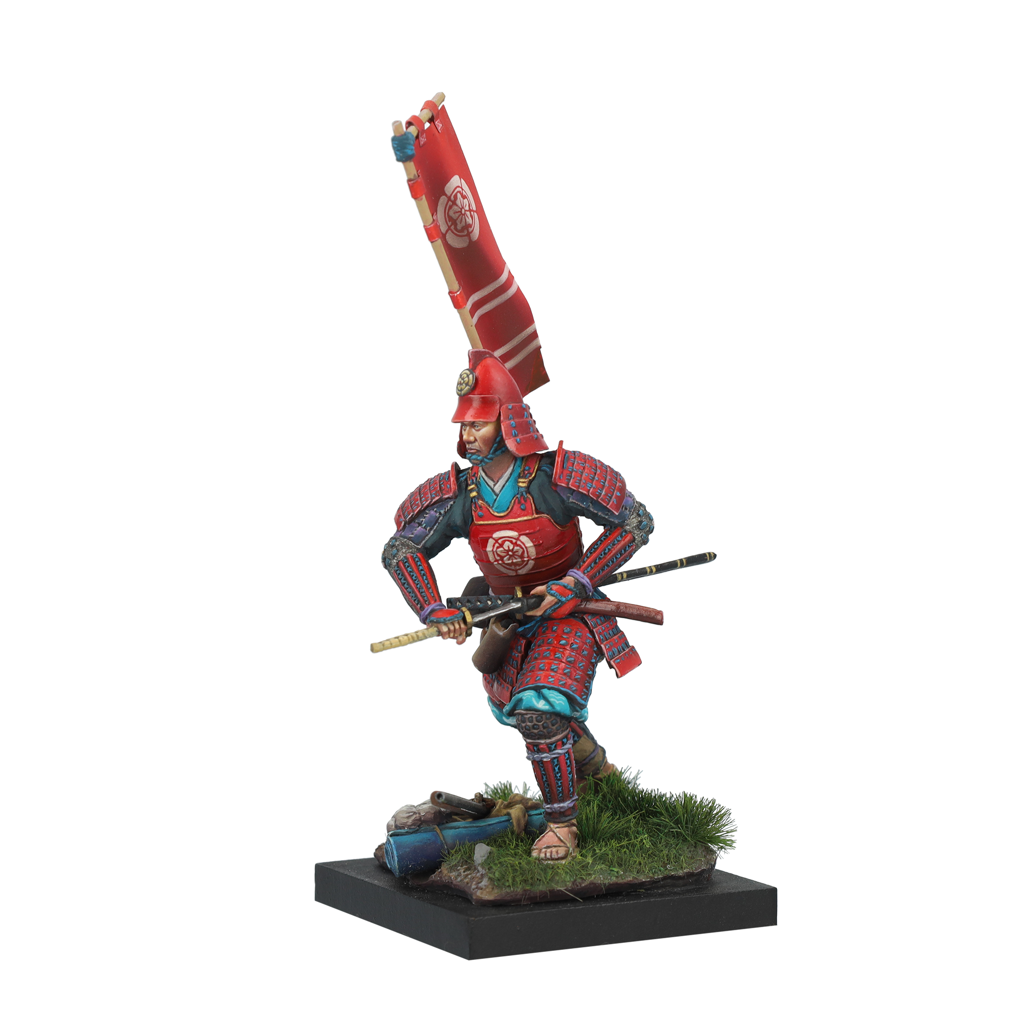 Scale75 Nobunaga Warrior figurka 75 mm kov nenabarvená