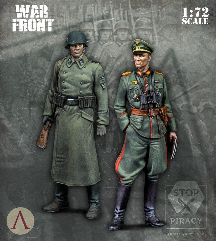 Scale75 Warfront German Staff figurka 1/72 nenabarvená